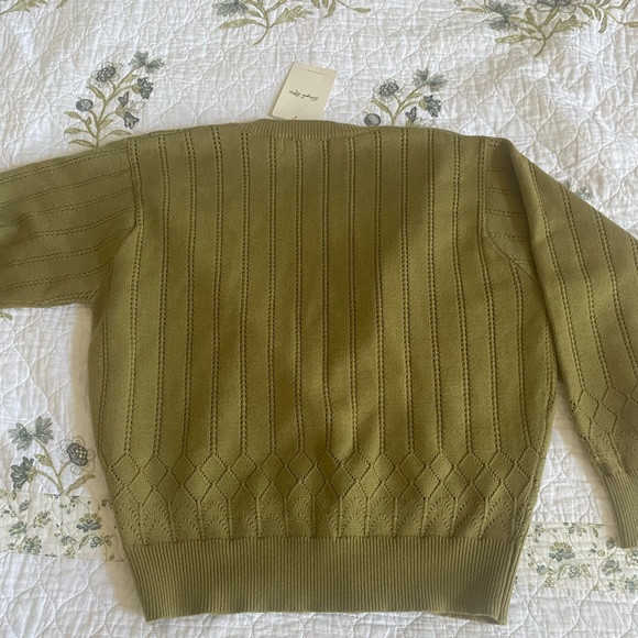 Simple Retro Ally Floral Embroidered Cardigan - Picture 6 of 6